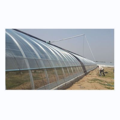 Drawing Solar Greenhouse Kit 4-6M Height With Galvanized Steel Frame