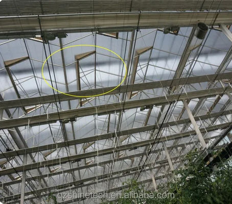 Multi Span Glass Greenhouse Agricultural Equipment for Vegetable Fruits and Flowers