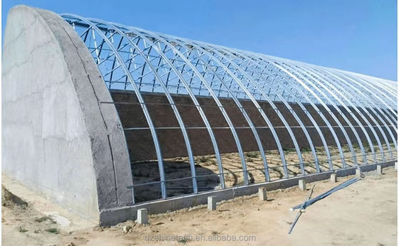 Solar Winter Greenhouses Warm Agricultural Greenhouse with Galvanized Steel Frame