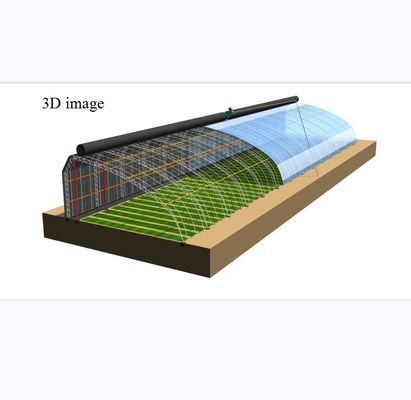 Agricultural PE Greenhouse For Winter Insulation And Small Scale Strawberry Planting