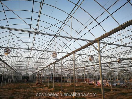 Large Film Greenhouse Farming Fully Automated Light Deprivation System For Agriculture