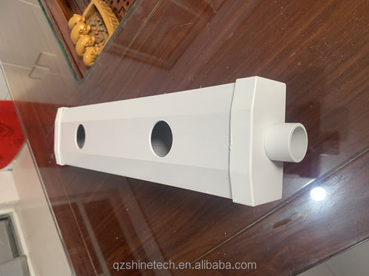 Horizontal Type PVC NFT Channel for Customized Size Hydroponic Leafy Vegetable Farming