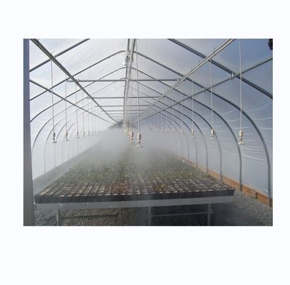 Green Vegetable Tunnel Greenhouse With Easy Assembly And 150/200micro Film