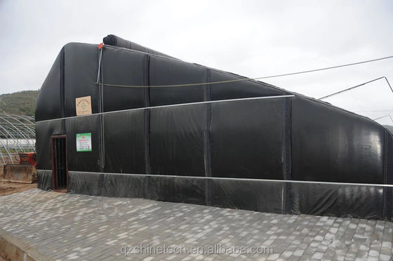 Small Agricultural Winter Solar Warming Greenhouse with Hot Dip Galvanized Steel Frame
