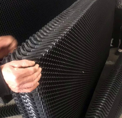10cm 15cm 20cm Thickness PVC PE Plastic Evaporative Cooling Pad For Greenhouse