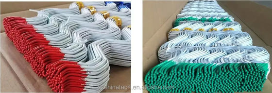 Single Layer Plastic Coated Wiggle Spring Wire 2m Length for Greenhouse Film Accessory